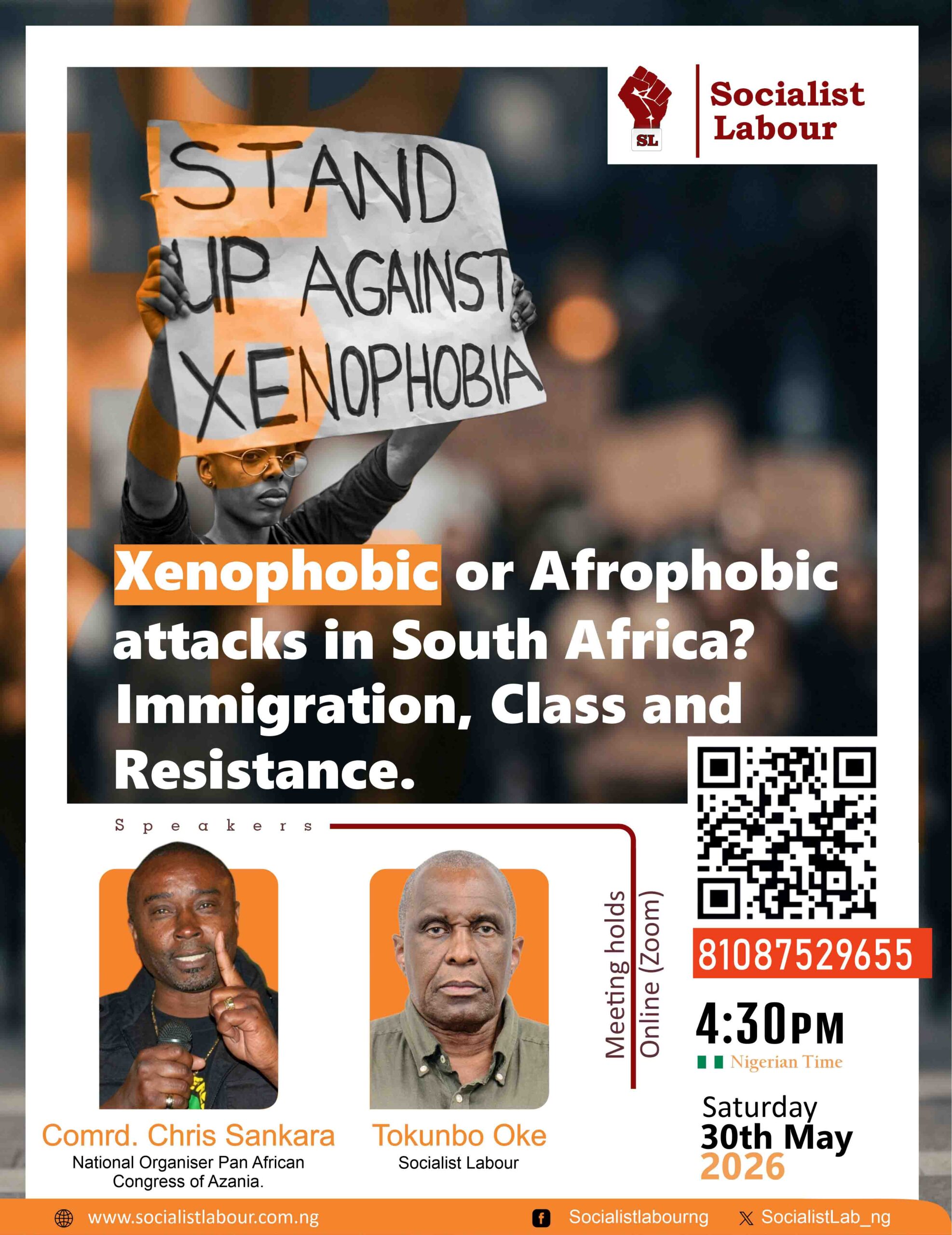Xenophobic or Afrophobic attacks in South Africa? Immigration, Class and Resistance.