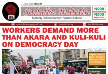 WORKERS DEMAND MORE THAN AKARA AND KULI-KULI ON DEMOCRACY DAY